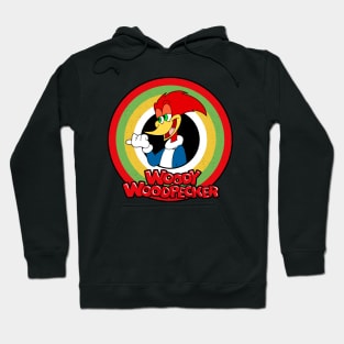 Woody Woodpecker Circle Style Hoodie